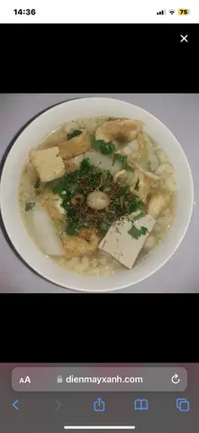 Hình ảnh Bánh canh nấm