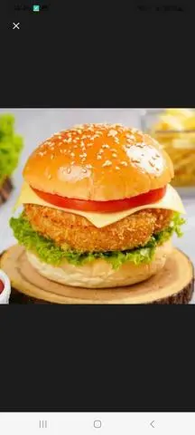 Hình ảnh Burger gà chiên giòn - burger chicken