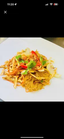 Hình ảnh Miến áp chảo