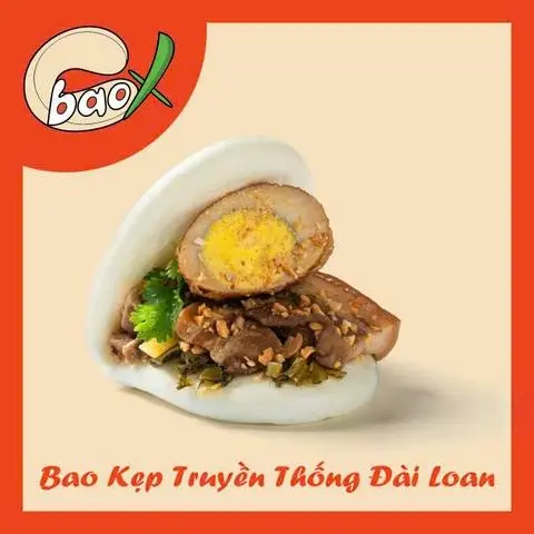 Hình ảnh Bao kẹp truyền thống Đài Loan