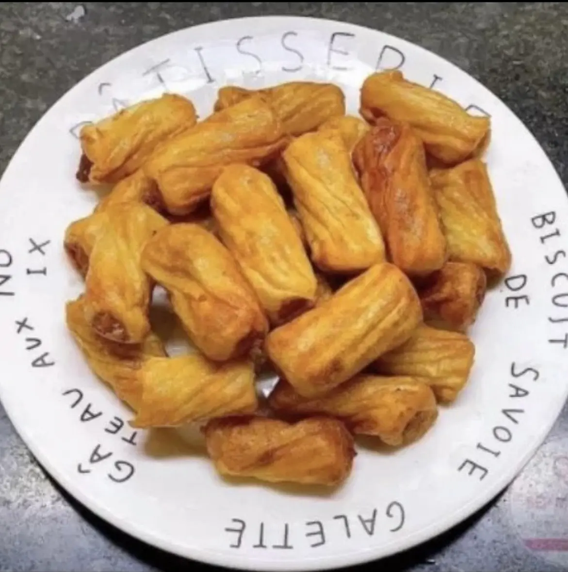 Hình ảnh Mực xoắn chiên / phần 