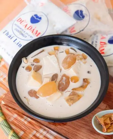 Hình ảnh Chè dừa dầm Thái Linh HP vị cafe