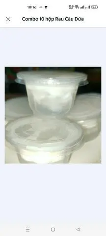 Hình ảnh Combo 10 hộp Rau Câu Dừa 