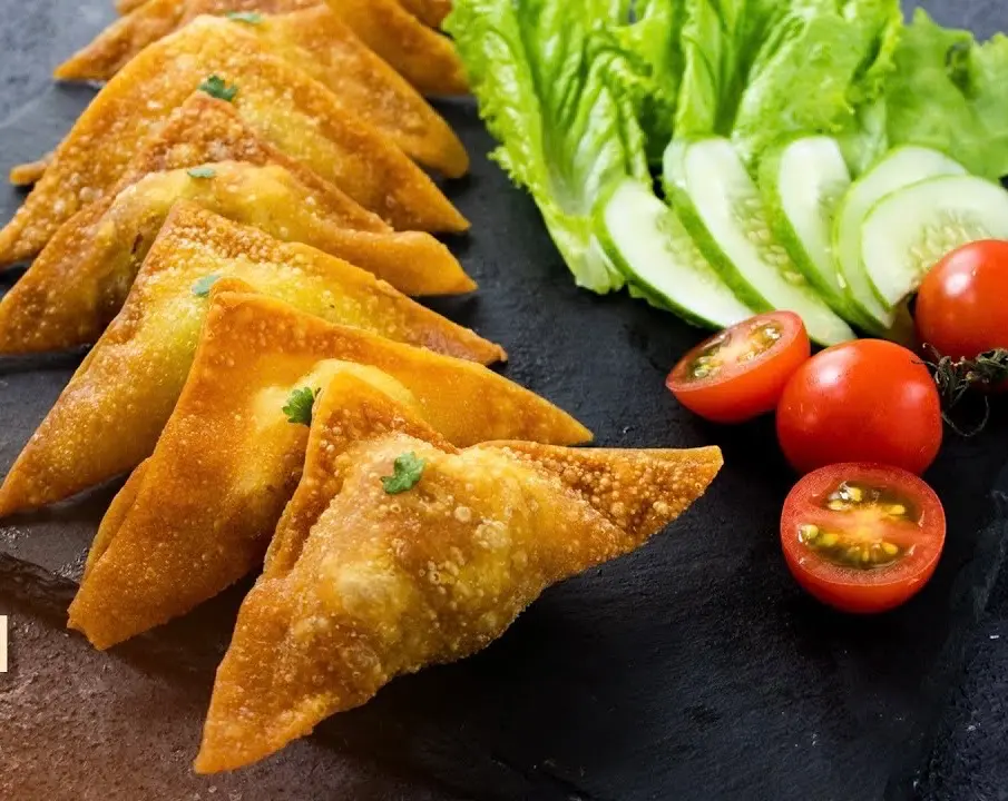 Hình ảnh Hoành thánh gà Mayonnaise ⭐️⭐️⭐️⭐️⭐️