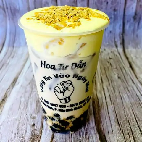 Hình ảnh Trà Sữa Kem Trứng Dừa Nướng size L