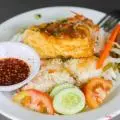 Hình ảnh Cơm Đậu Hủ Nhồi Thịt