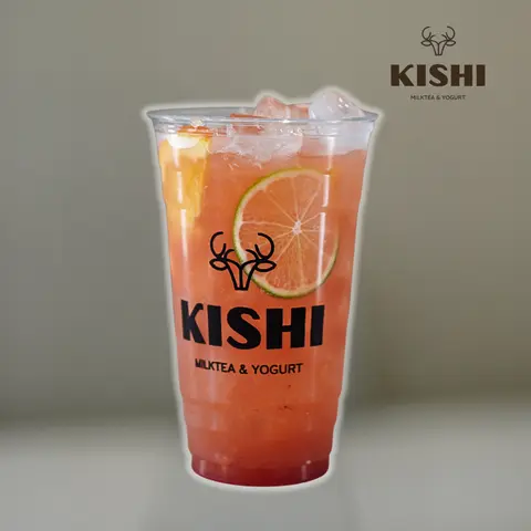Hình ảnh Trà dâu cam