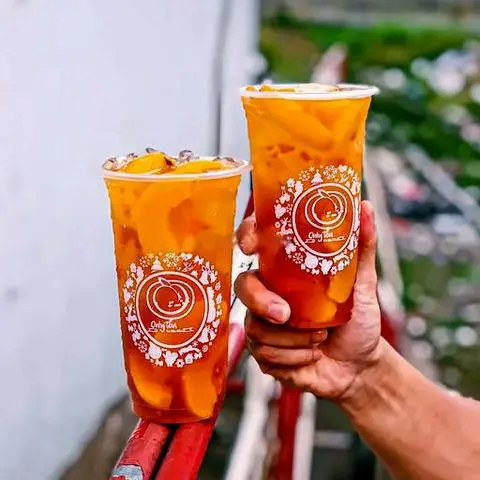 Hình ảnh Trà đào dầm - 6 miếng đào