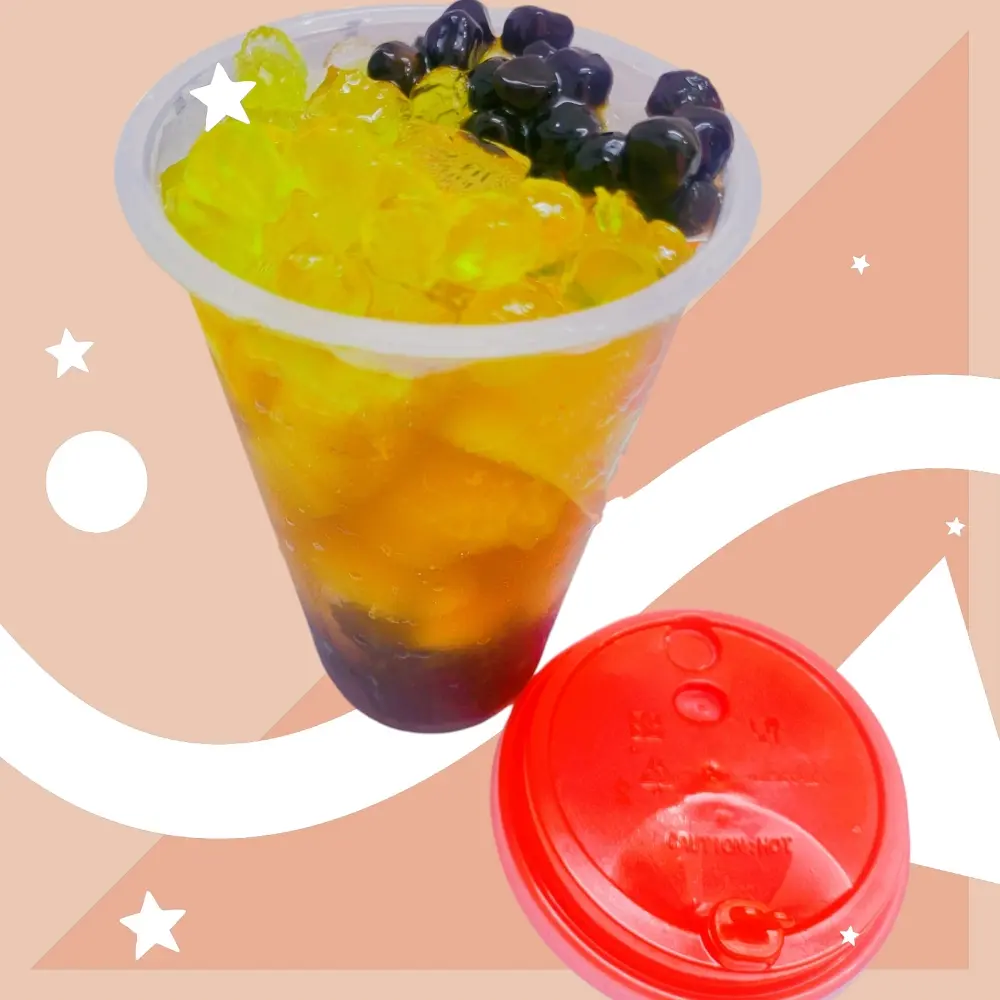 Hình ảnh Trà KiWi Bá Vương (3 Trân Châu Trắng, Hoàng Kim, Đen) (Size M)
