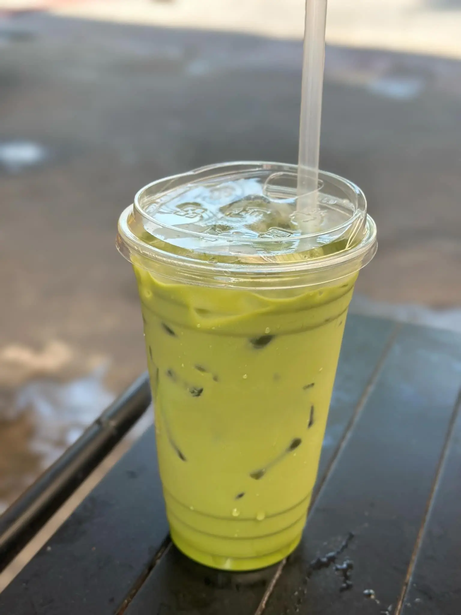 Hình ảnh Trà sữa thái xanh 3 tooping (ly 700ml)
