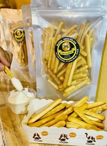 Hình ảnh Bánh Que Sốt Sữa Đặc 
