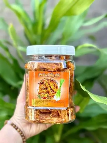 Hình ảnh Sườn non chay sấy sả ớt 250gr