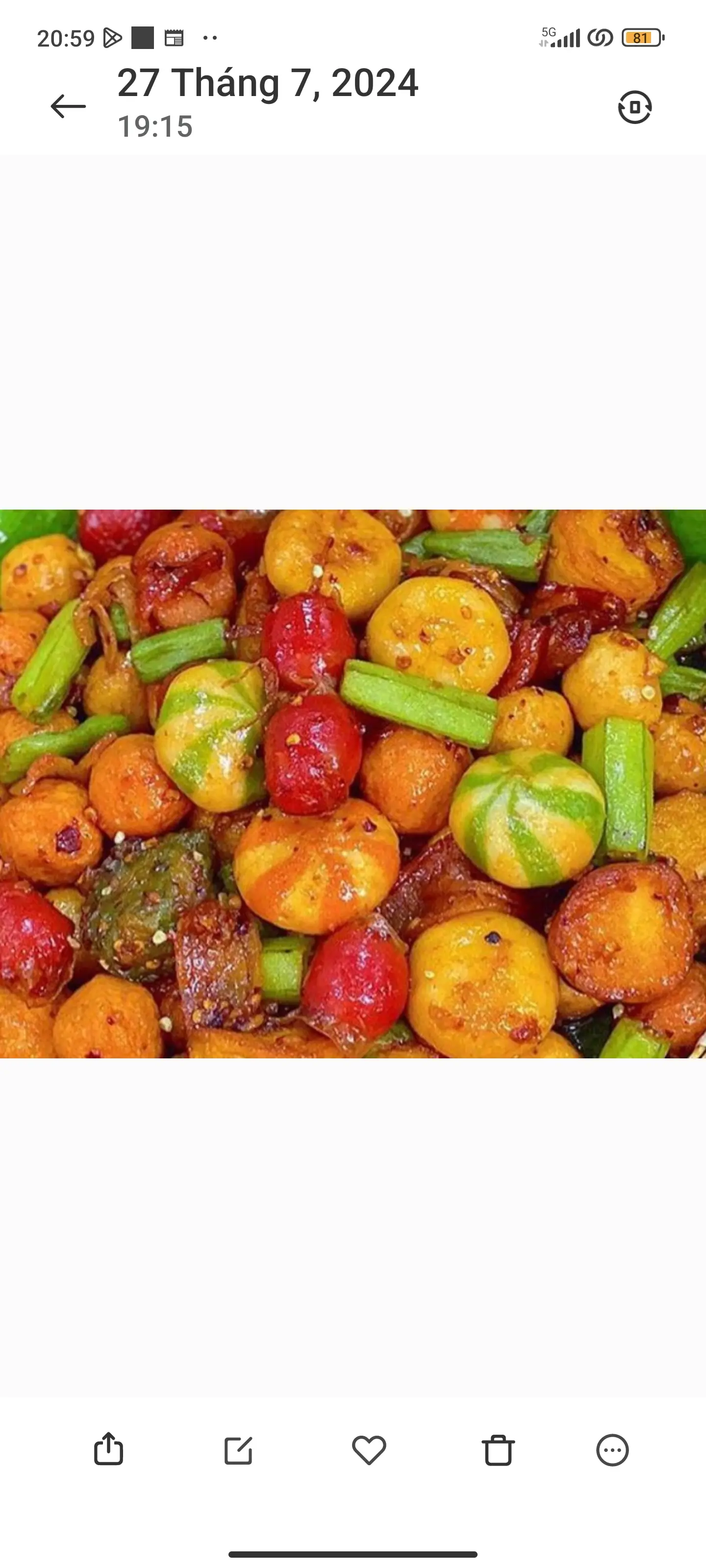 Hình ảnh cá viên chiên nước mắm 