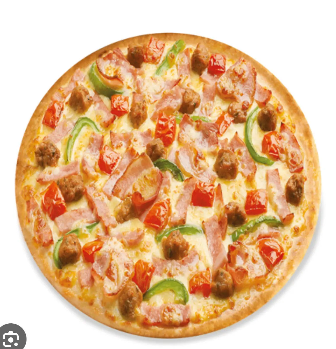 Hình ảnh Pizza Thịt Xông Khói