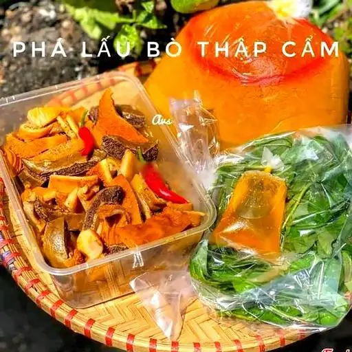 Hình ảnh Phá lấu bò thập cẩm 250g (tặng kèm 2 bánh mì)