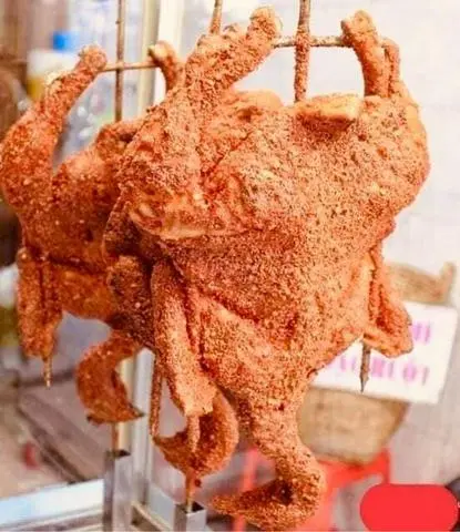 Hình ảnh gà nướng cay vừa 