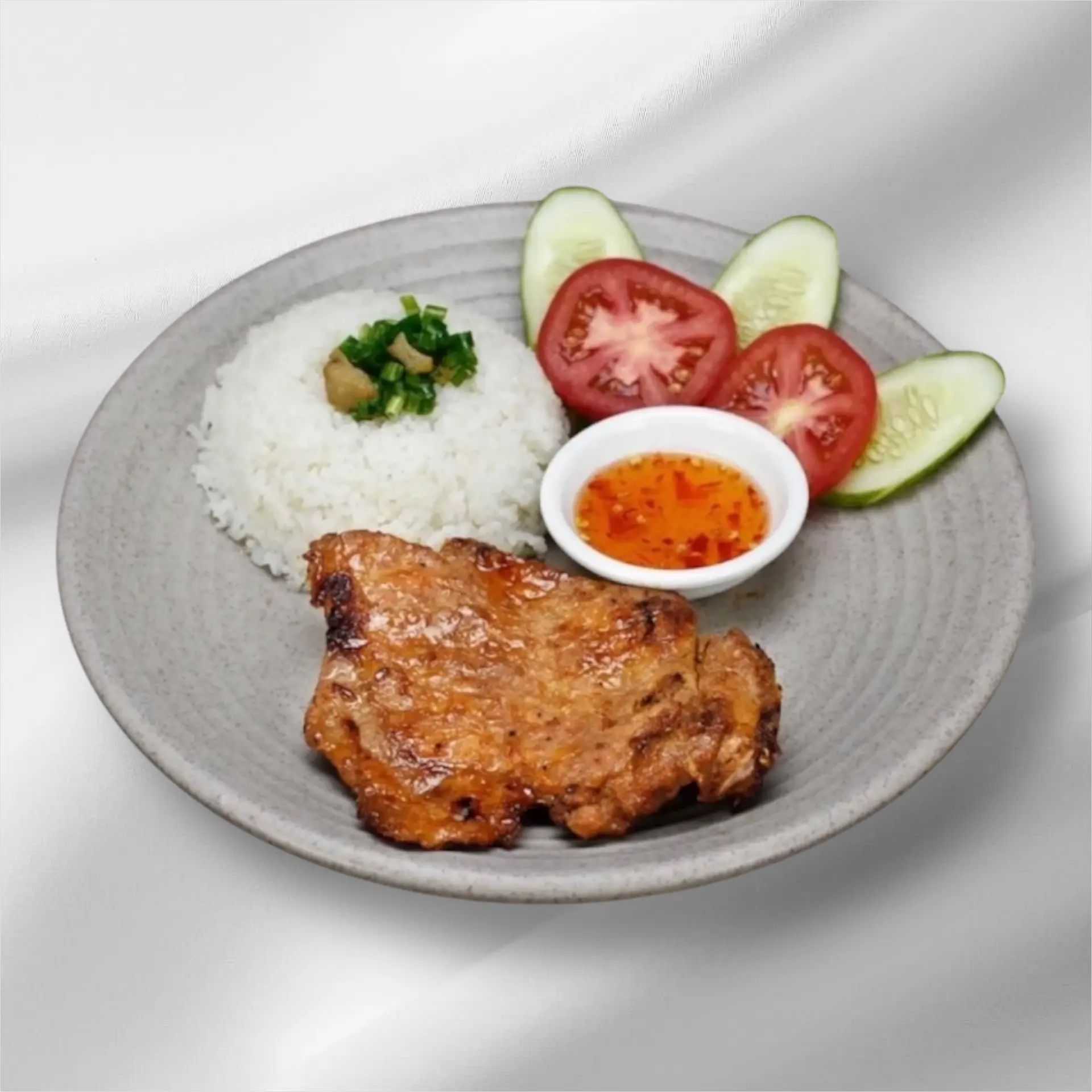 Hình ảnh Cơm Sườn Nướng