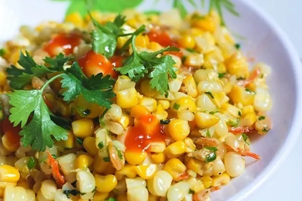 Hình ảnh Bắp xào ruốc