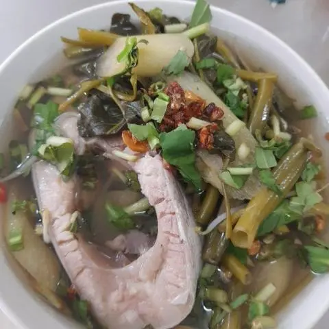 Hình ảnh Canh chua cá hú.cơm
