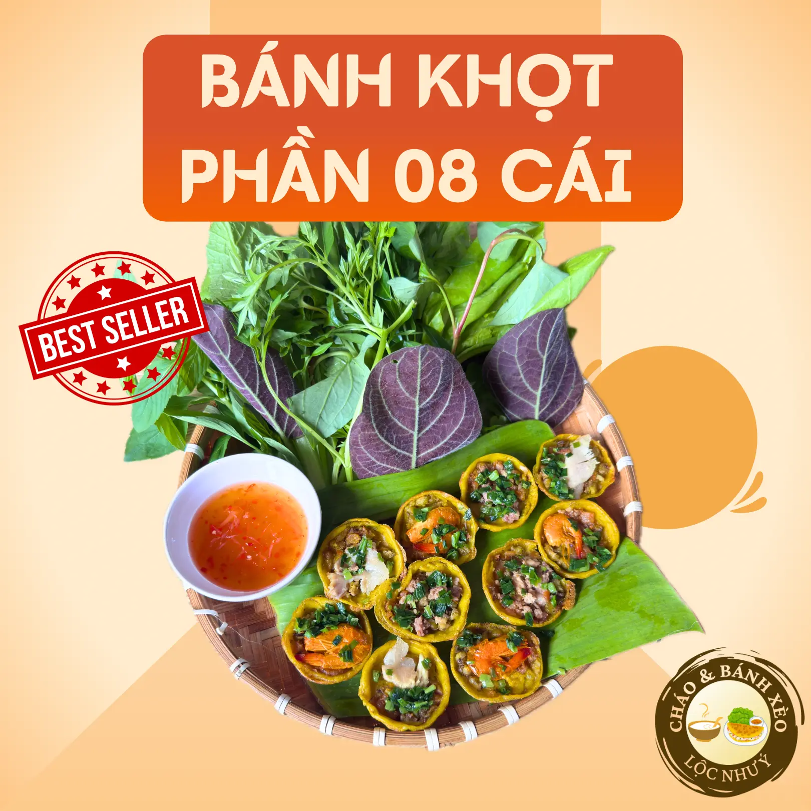 Hình ảnh Bánh Khọt phần 8 cái