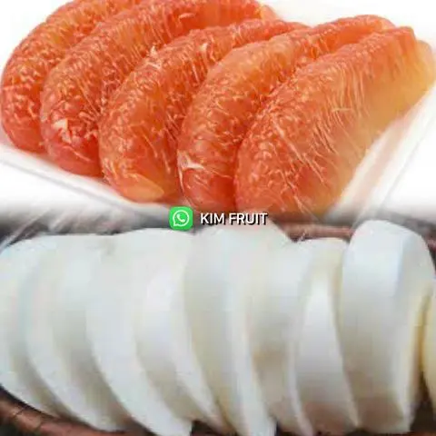 Hình ảnh Bưởi - củ sắn - kèm muối tôm