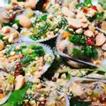 Hình ảnh Sò Lông Nướng mỡ hành