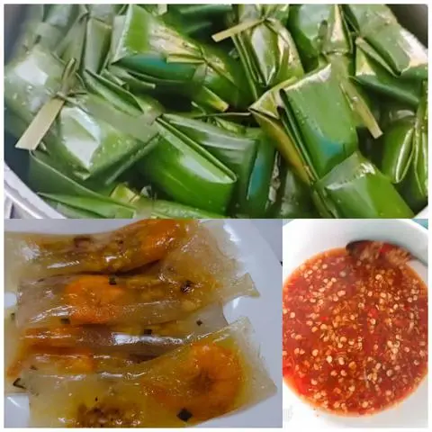 Hình ảnh 10 bánh lọc lá hấp nóng- còn lá