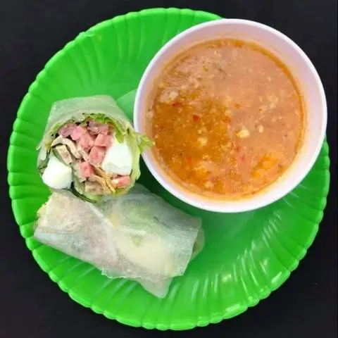 Hình ảnh Cuốn nem nướng