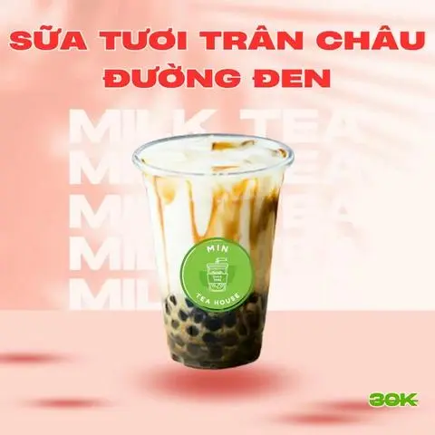 Hình ảnh Sữa Tươi Trân Châu Đường Đen