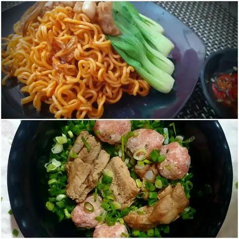 Hình ảnh Mì TRỘN TÓP MỠ SÚP MUỐI ỚT SƯỜN SỤN NON + HEO BĂM VIÊN