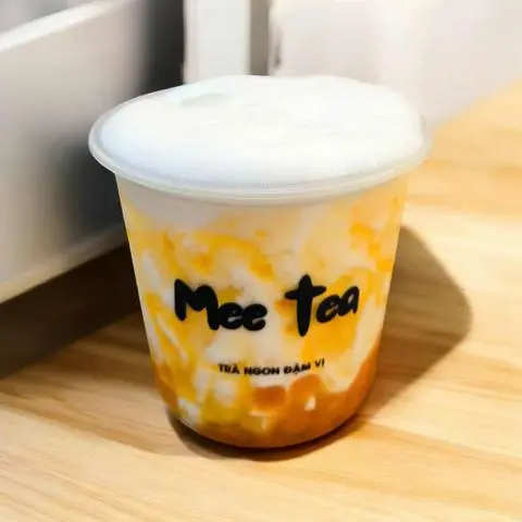 Hình ảnh latte sữa đào