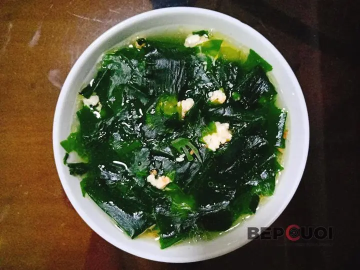 Hình ảnh canh rong biển 