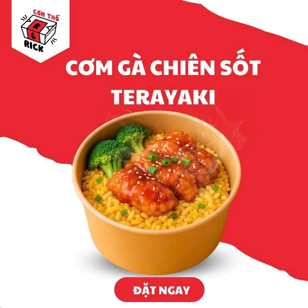 Hình ảnh Cơm Gà Chiên Sốt Terayaki