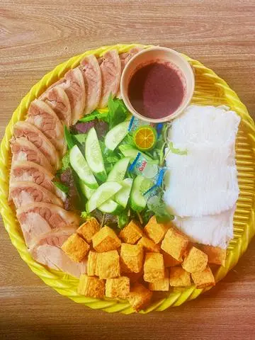 Hình ảnh Bún đậu+1 Topping 