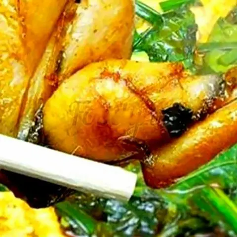 Hình ảnh Ếch xào măng