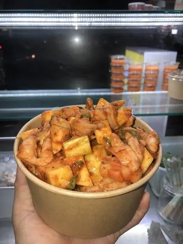 Hình ảnh chân gà sốt thái size lớn