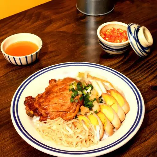 Hình ảnh Cơm tấm sườn bì trứng kho