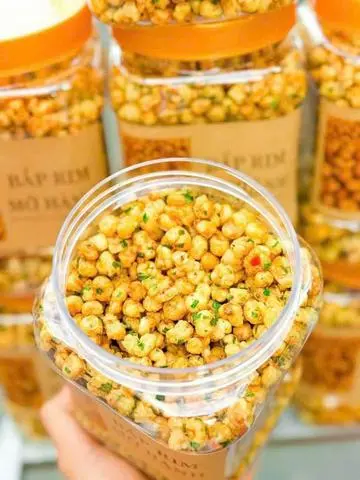 Hình ảnh Bắp rim mỡ hành hũ 500gr