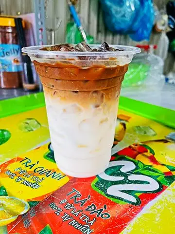 Hình ảnh Cà Phê Sữa Dừa Ly Khổng Lồ 800ml