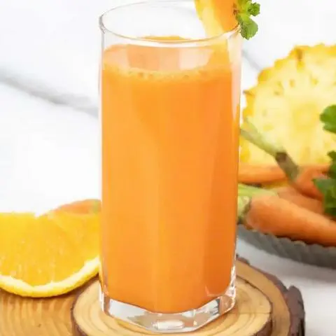Hình ảnh Nước ép Cam - Thơm - Cà rốt