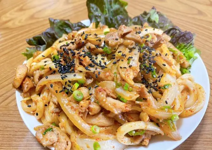 Hình ảnh Udon xào heo