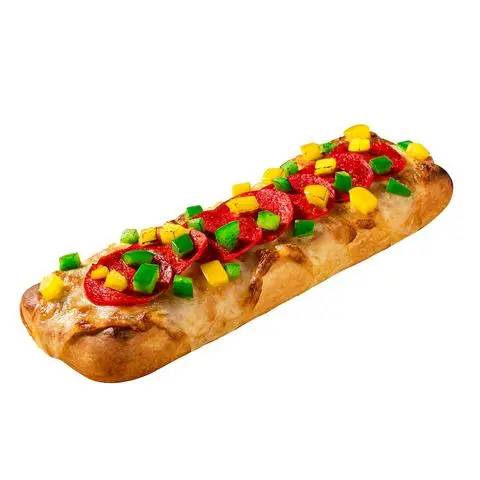 Hình ảnh H12 - pizza peperoni hình chữ nhật