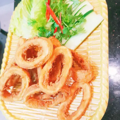 Hình ảnh Mực chiên giòn