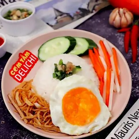 Hình ảnh Cơm tấm bì trứng