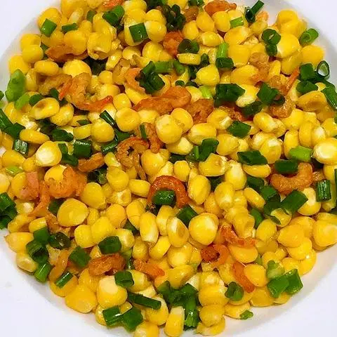 Hình ảnh Tôm xào bơ bắp