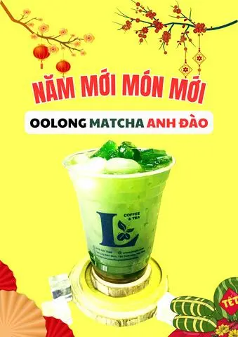 Hình ảnh Oolong matcha anh đào