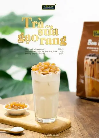 Hình ảnh Trà Sữa Gạo Rang ( Ít Ngọt )