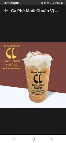 Hình ảnh Cà phê muối chuẩn vị Huế