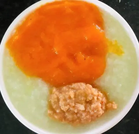 Hình ảnh Cháo Thịt bò cà rốt khoai tây
