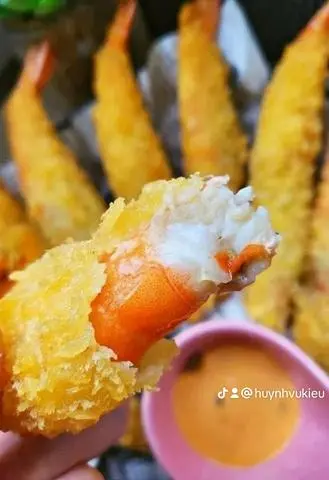 Hình ảnh 5c Tôm giòn xốt trái thơm chiên xốt mayonnaise thêm
